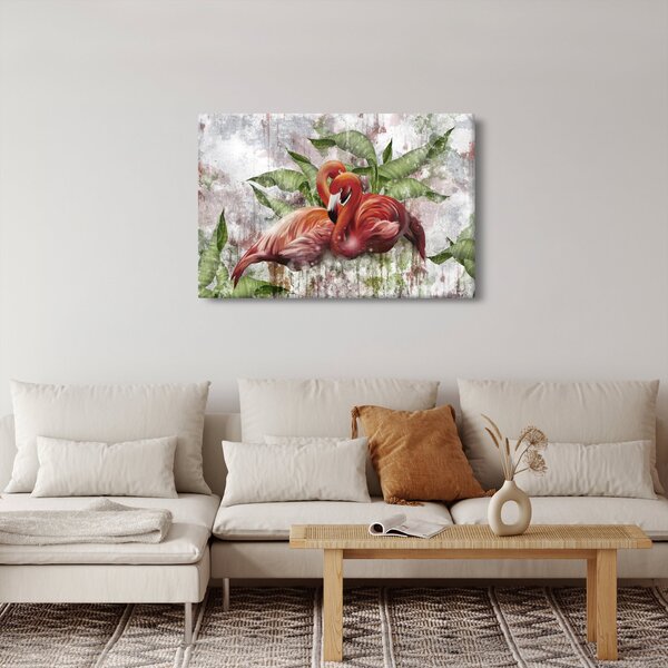 Slika - Flamingosi (90x60 cm)
