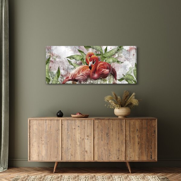Slika - Flamingosi (120x50 cm)