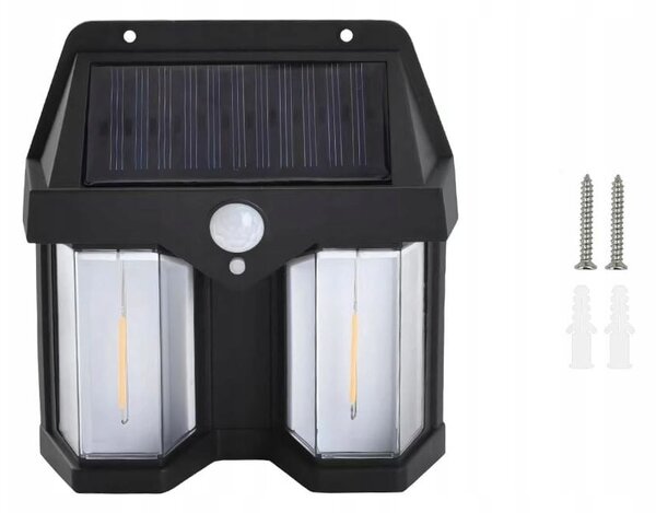 Solarna LED zidna svjetiljka sa senzorom pokreta 1200LM