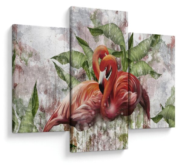 Slika - Flamingosi (90x60 cm)