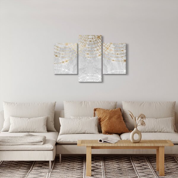 Slika - Beton s dizajnom (90x60 cm)