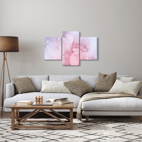 Slika - Ružičaste mrlje (90x60 cm)