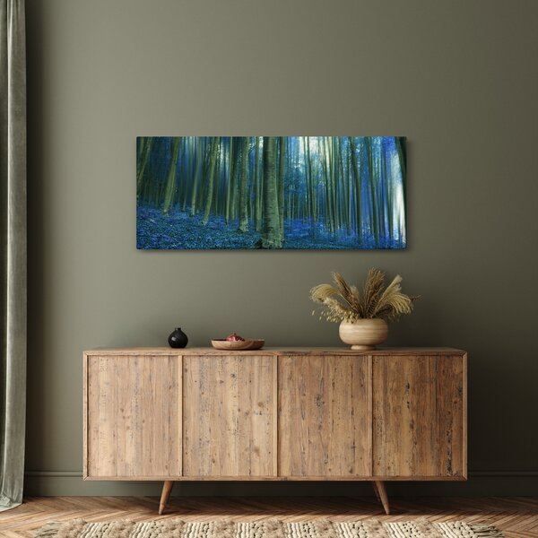 Slika - Plava šuma (120x50 cm)