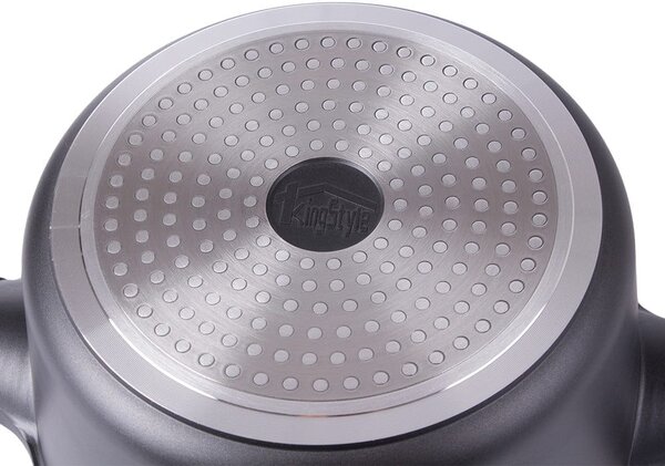 Vrhunski aluminij. duboki lonac sa poklopcem za indukciju 4.5l