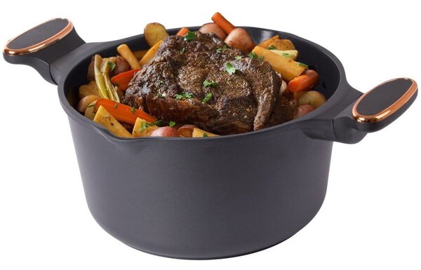 Vrhunski aluminij. duboki lonac sa poklopcem za indukciju 4.5l