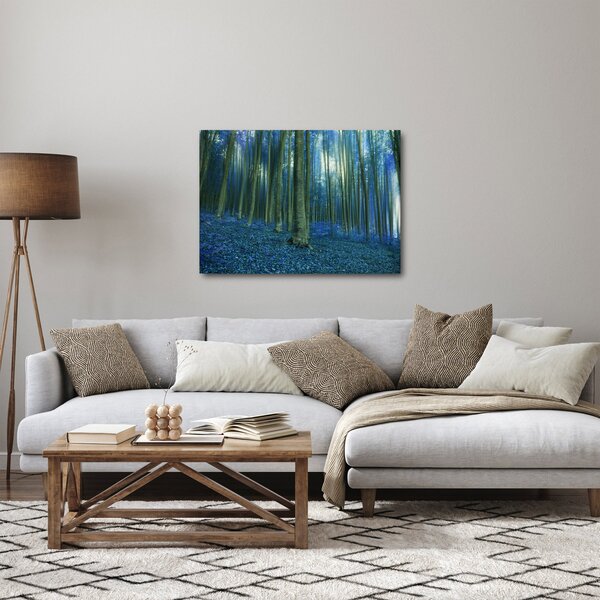 Slika - Plava šuma (70x50 cm)