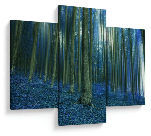 Slika - Plava šuma (90x60 cm)