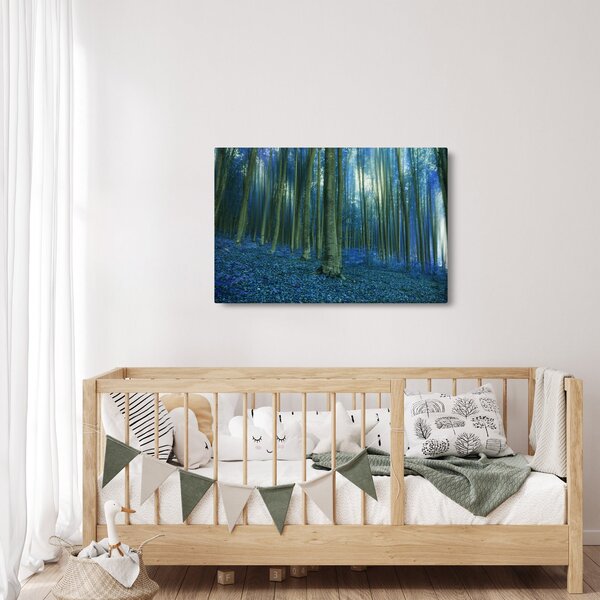 Slika - Plava šuma (90x60 cm)