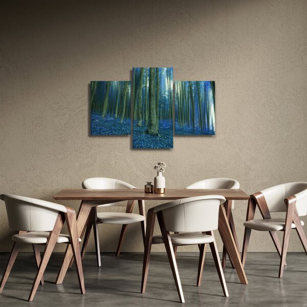 Slika - Plava šuma (90x60 cm)