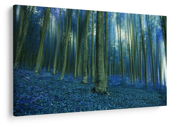 Slika - Plava šuma (90x60 cm)