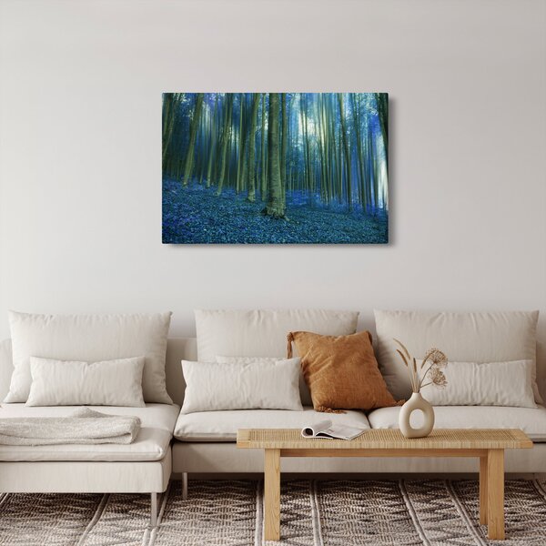 Slika - Plava šuma (90x60 cm)