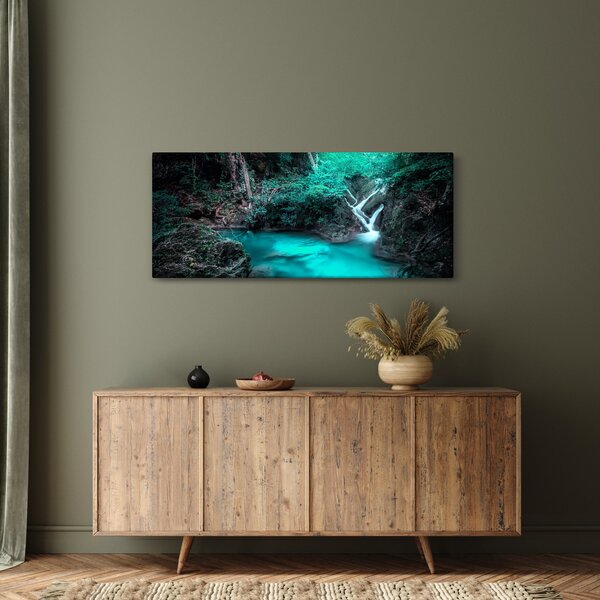 Slika - Tirkizno jezero (120x50 cm)