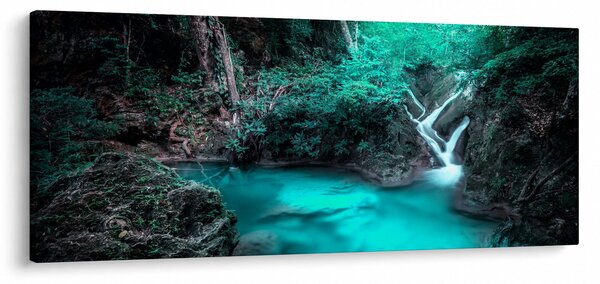 Slika - Tirkizno jezero (120x50 cm)