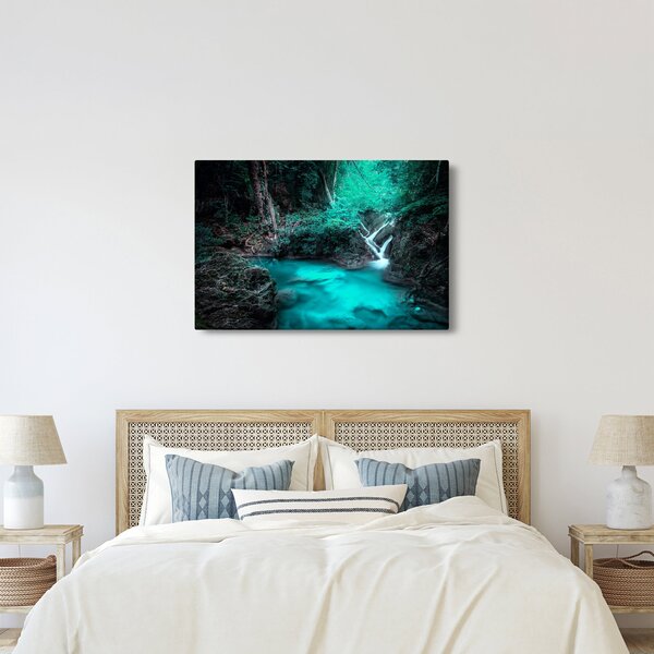Slika - Tirkizno jezero (90x60 cm)