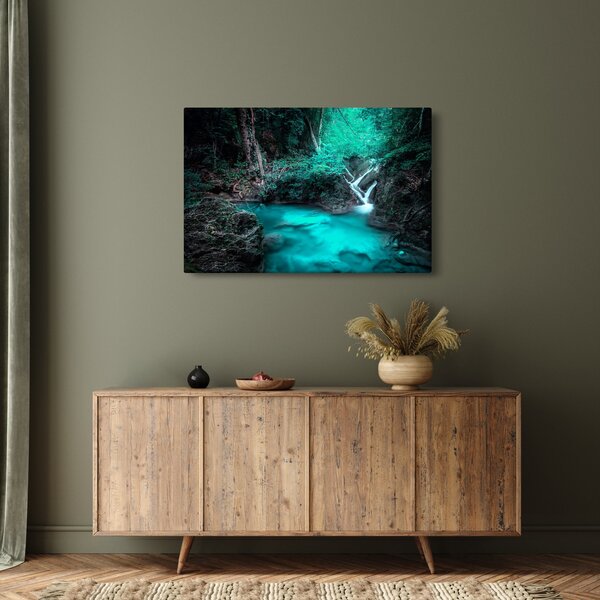 Slika - Tirkizno jezero (90x60 cm)