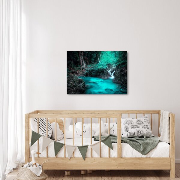 Slika - Tirkizno jezero (70x50 cm)