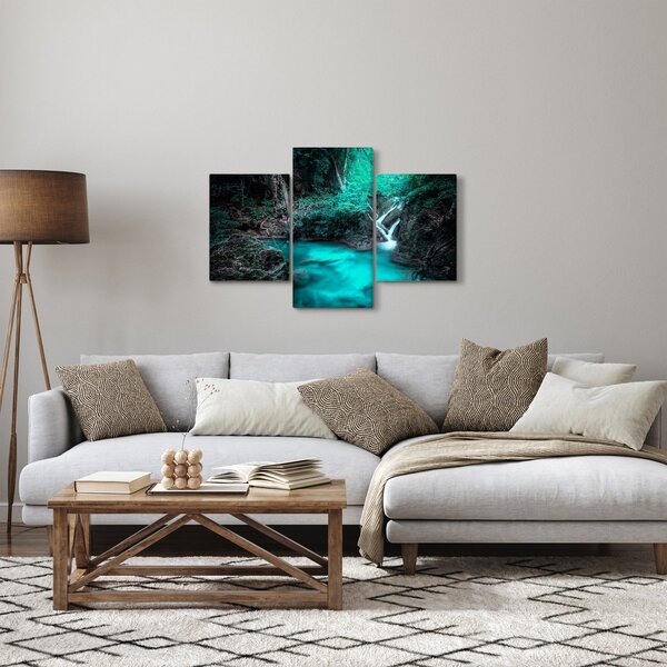 Slika - Tirkizno jezero (90x60 cm)