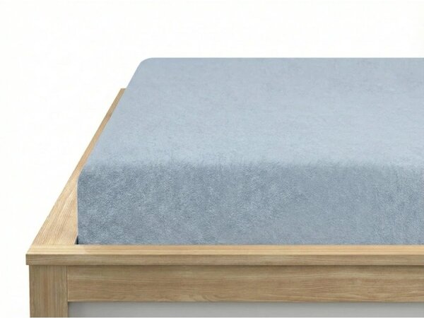 Frotirna plahta EXCLUSIVE svijetlo plava 90 x 200 cm