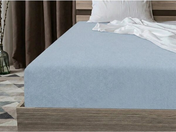 Frotirna plahta EXCLUSIVE svijetlo plava 90 x 200 cm