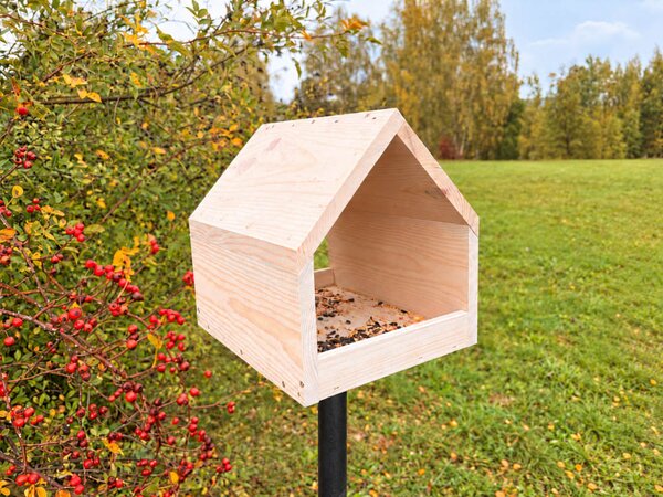 ATMOWOOD Hranilica za ptice sa stalkom
