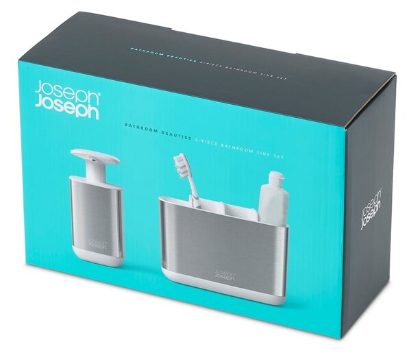 Set dozatora sapuna s postoljem za četkicu za zube Joseph Joseph EasyStore