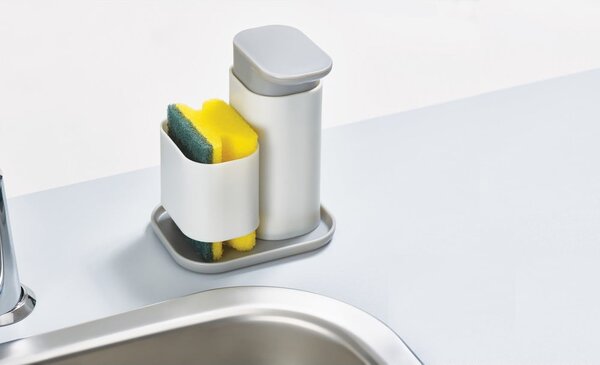 Sivi dozator sapuna Duo – Joseph Joseph