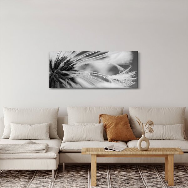 Slika - Makro, crno-bijela (120x50 cm)