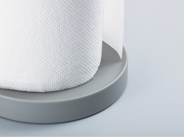 Sivi plastičan stalak za papirnate ručnike ø 16 cm Duo – Joseph Joseph