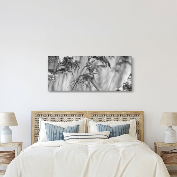 Slika - Lipnice, crno-bijela (120x50 cm)