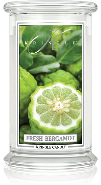 Kringle Candle Classic Fresh Bergamot mirisna svijeća 623 g