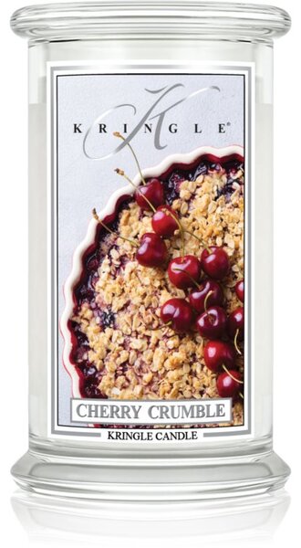 Kringle Candle Classic Cherry Crumble mirisna svijeća 623 g