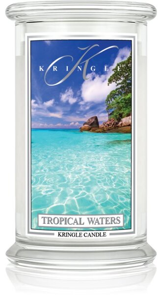 Kringle Candle Classic Tropical Waters mirisna svijeća 623 g