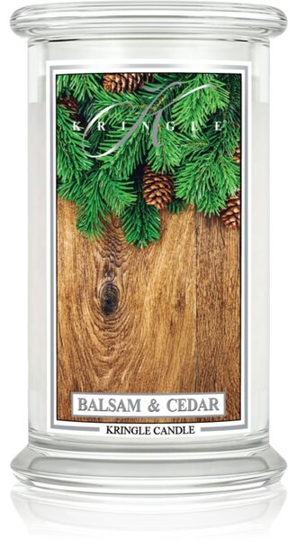 Kringle Candle Classic Balsam & Cedar mirisna svijeća 623 g