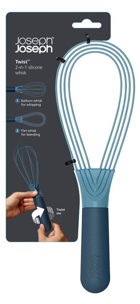 Preklopna metlica Twist Whisk Sky – Joseph Joseph