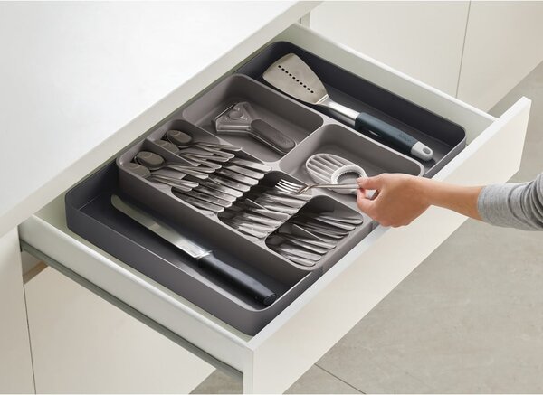 Sivi organizator kuhinjskih ladica Joseph Joseph DrawerStore