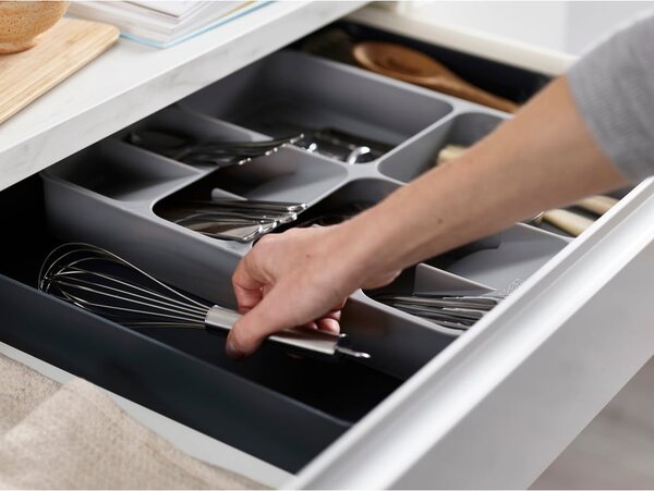 Sivi organizator kuhinjskih ladica Joseph Joseph DrawerStore