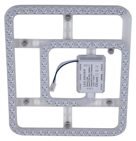 Oras LED stropni ventilator, bijeli, DC, tih, Ø 107 cm - Lindby Lindby, Oras, Bijela, Dnevna soba, Plastika, Moderan
