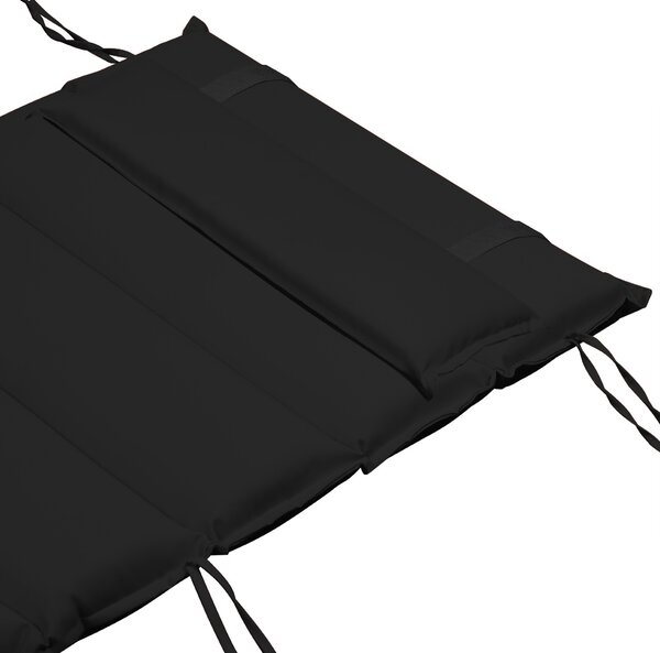 Prostirka za sauna ležaljku BALI, 58x7x177cm, antracit Detex