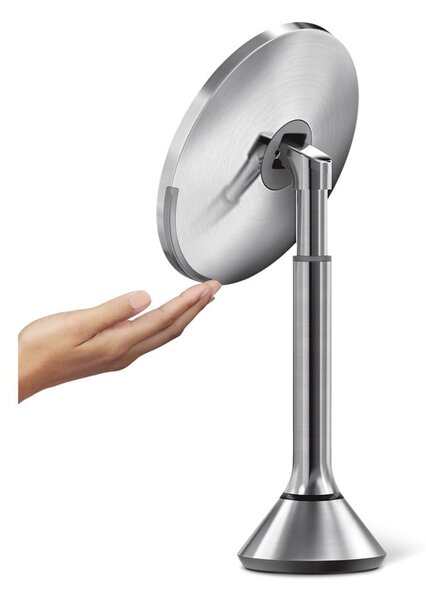 Kozmetičko ogledalo s osvjetljenjem/povećavajuće ø 20 cm Sensor – simplehuman