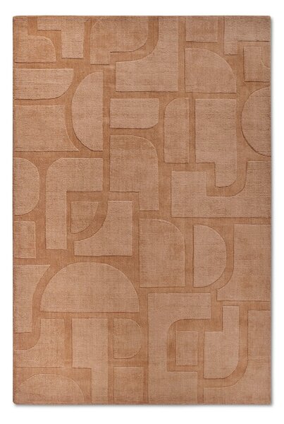 Smeđi ručno rađen vuneni tepih 120x170 cm Alexis – Villeroy&Boch