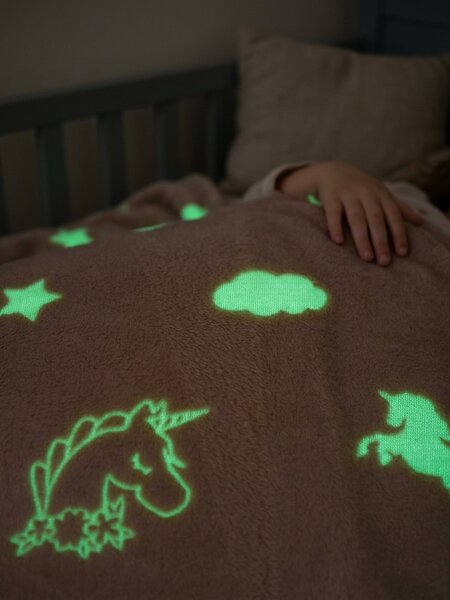 Sinsay - Set flis posteljine s fluorescentnim uzorkom