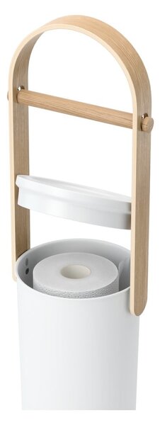Bijeli plastičan držač za WC papir Bellwood – Umbra