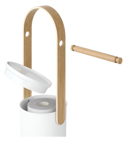 Bijeli plastičan držač za WC papir Bellwood – Umbra
