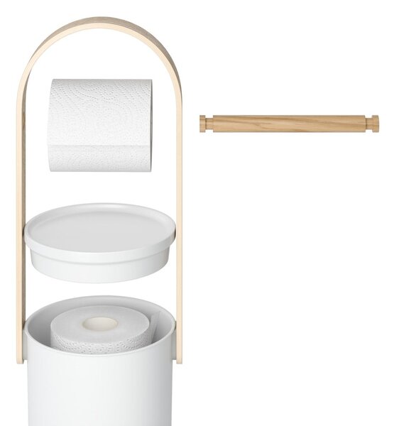 Bijeli plastičan držač za WC papir Bellwood – Umbra