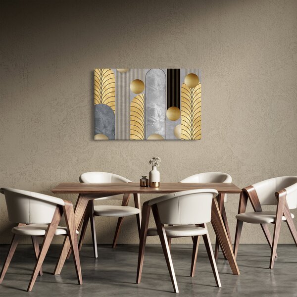 Slika - Zlatni dekori (90x60 cm)