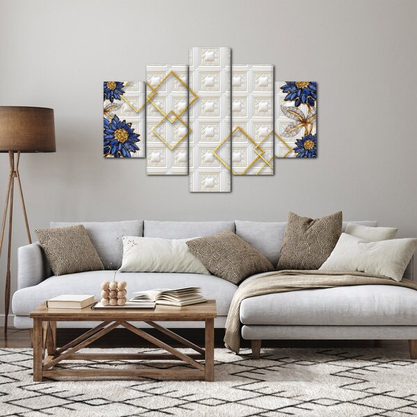 Slika - Dijamantni cvjetovi (150x105 cm)