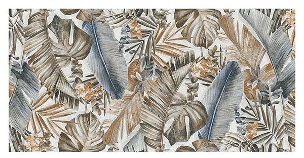Zidna pločica Savana Dekor (30 x 60 cm, Zelena, bijela, Mat)
