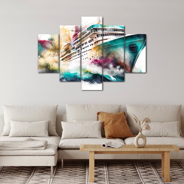 Slika - Akvarel more (150x105 cm)