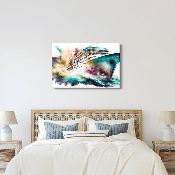 Slika - Akvarel more (90x60 cm)
