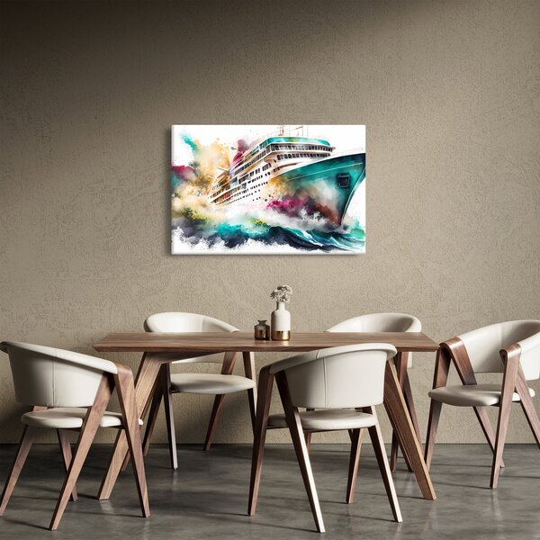 Slika - Akvarel more (90x60 cm)